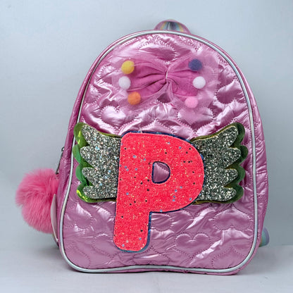 Bolso niña de letras