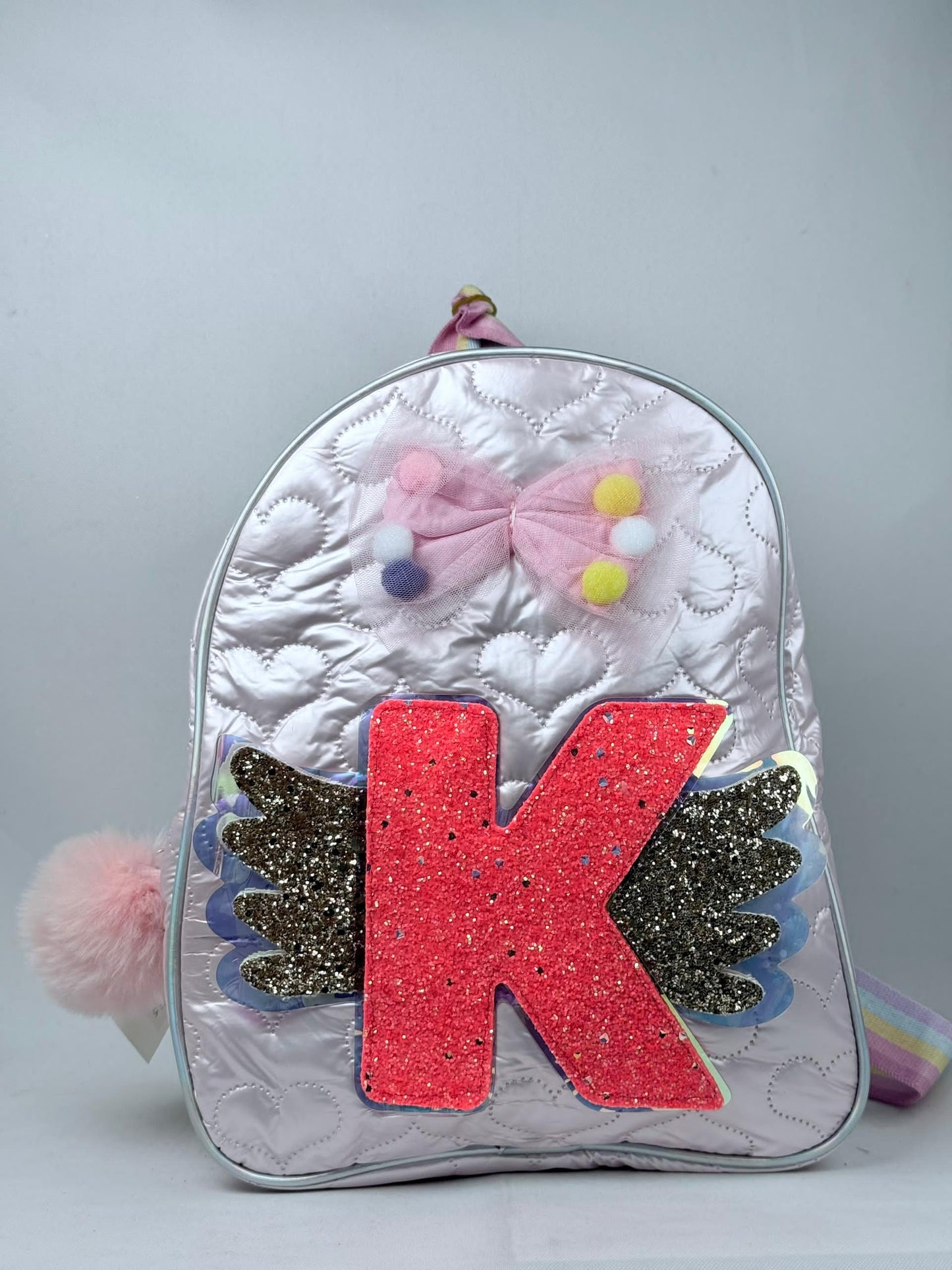 Bolso niña de letras
