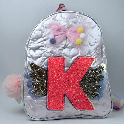 Bolso niña de letras