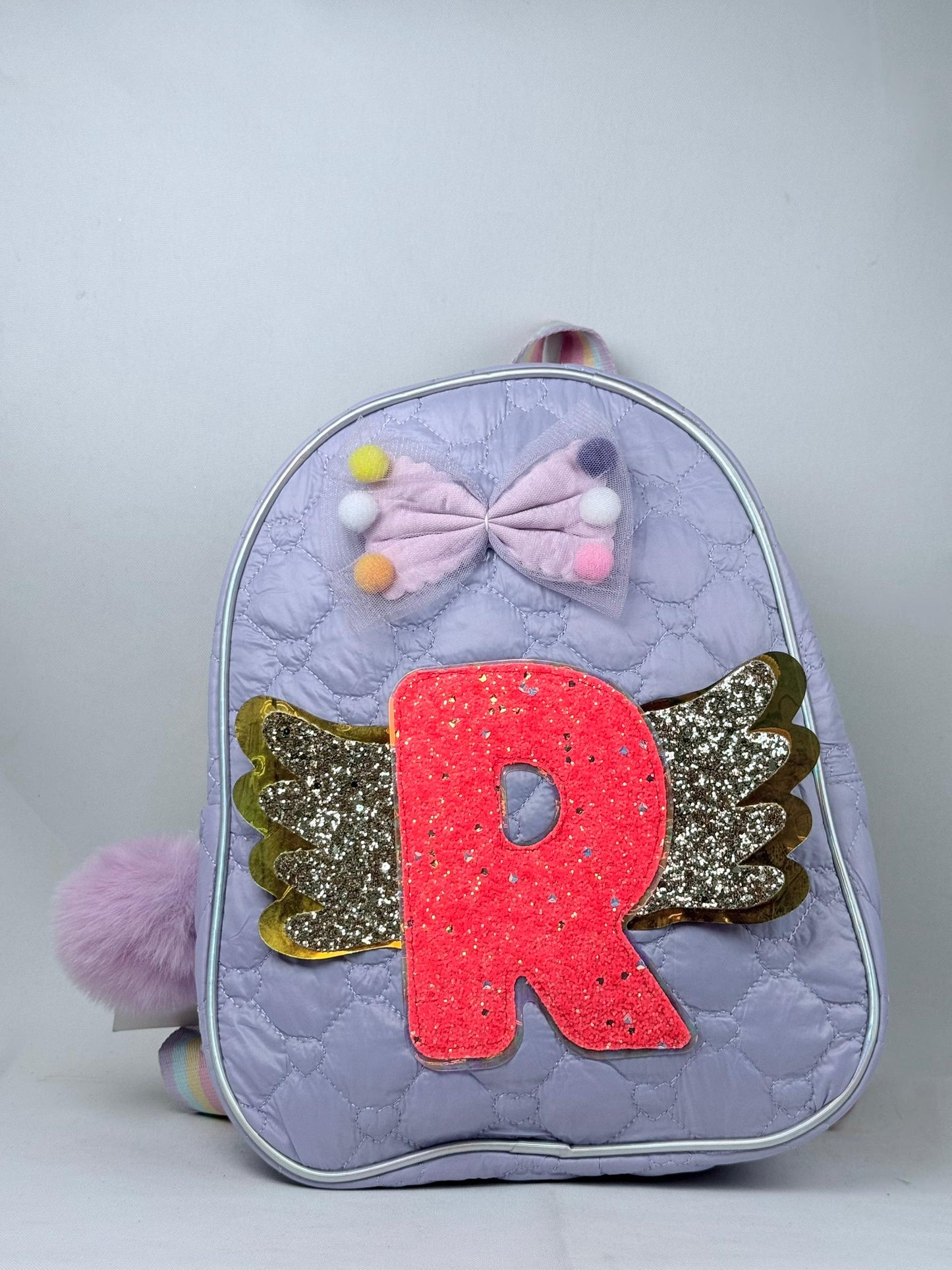 Bolso niña de letras