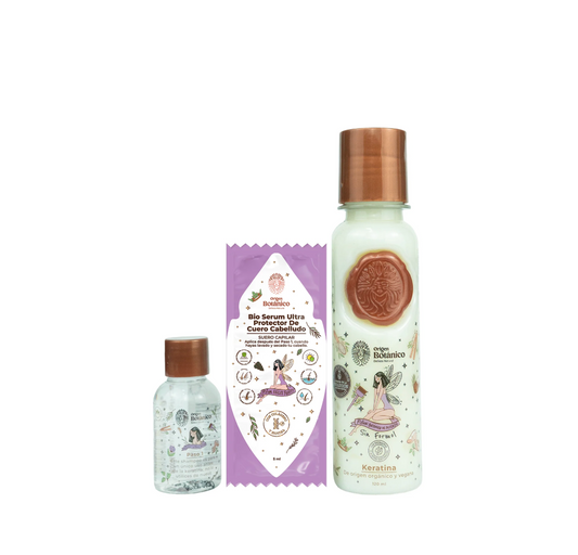 Kit de keratina evolución 120ml - 1 persona (pequeña)