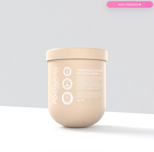 Mascarilla Capilar Milagro Herbal
