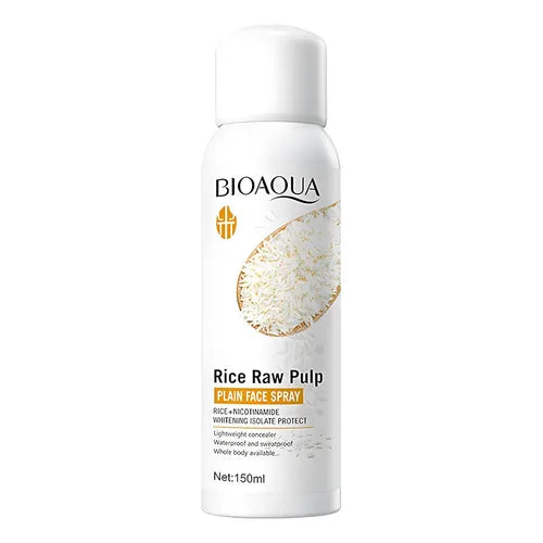 Spray facial sencillo de pulpa de arroz  cruda Bioaqua