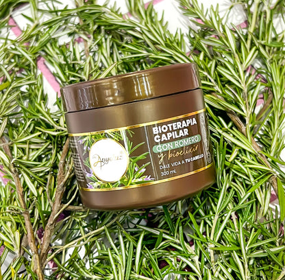 BIOTERAPIA CAPILAR CON ROMERO Y BIOELIXIR
