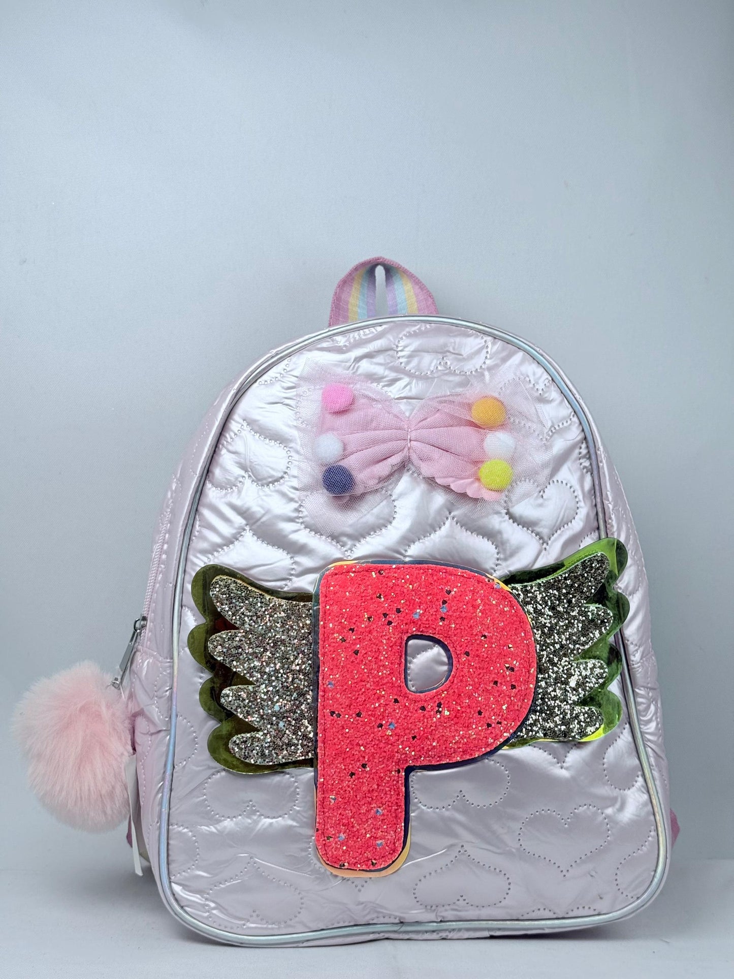 Bolso niña de letras