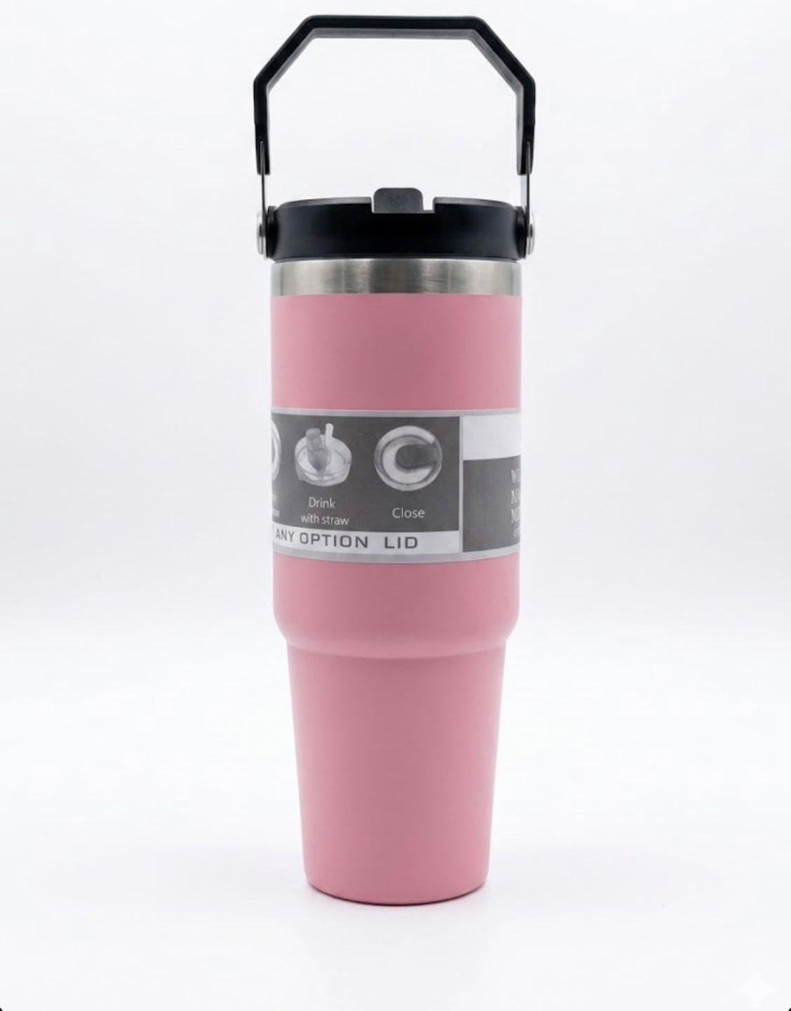 Vaso con agarradera