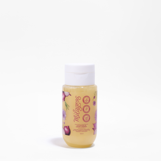 Shampoo crecimiento con extracto de cebolla y peptidos 100ml