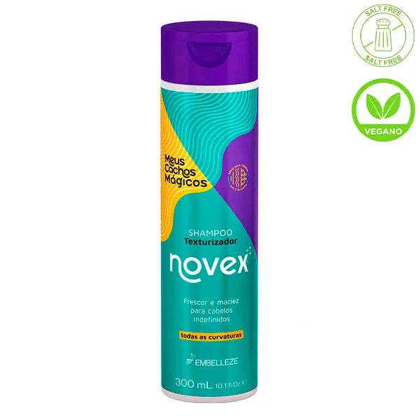 shampo texturizador para cabellos definidos novex