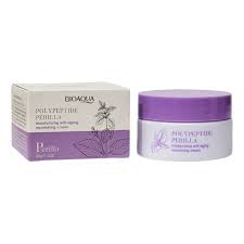 Crema hidratante anti-edad nutritiva con polipéptidos de perilla Bioaqua