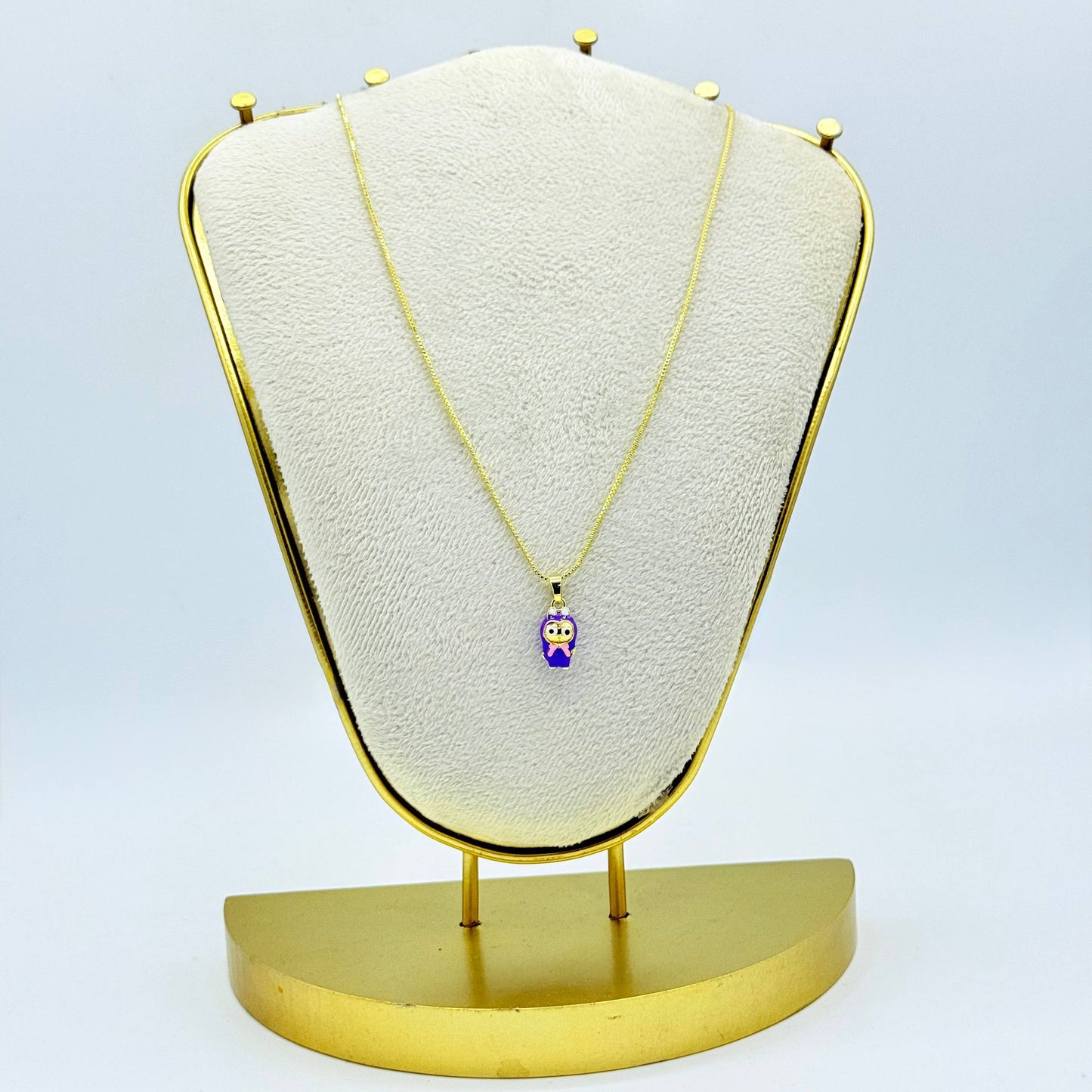 Collar ajustable de labubu