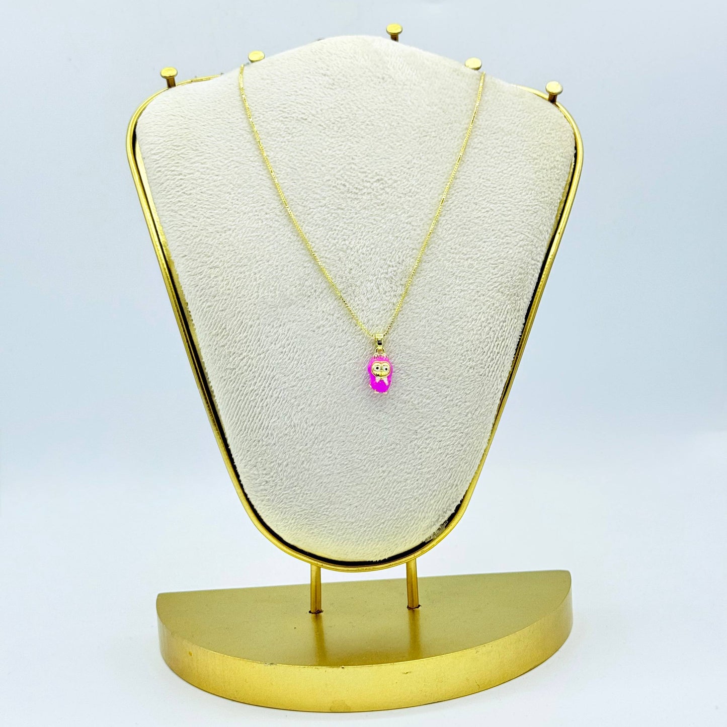 Collar ajustable de labubu