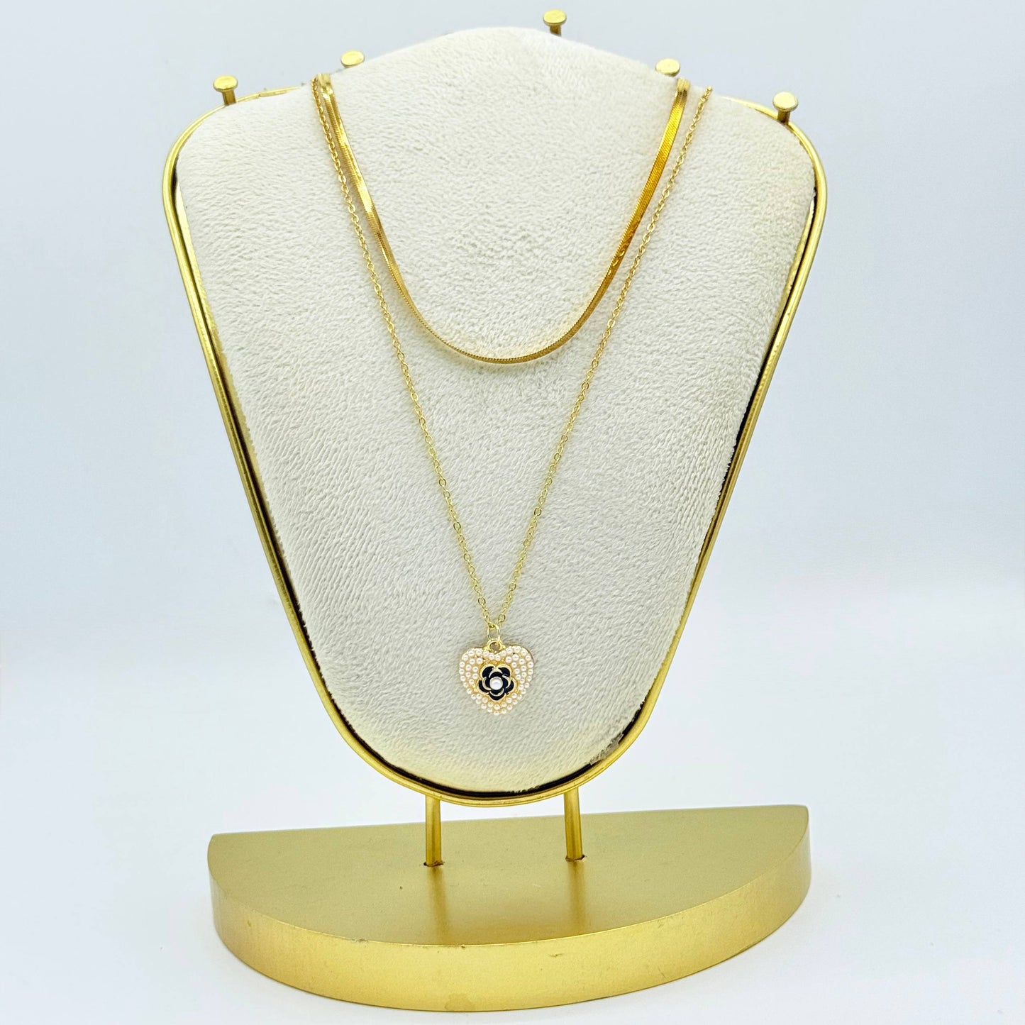 Collar doble de acero