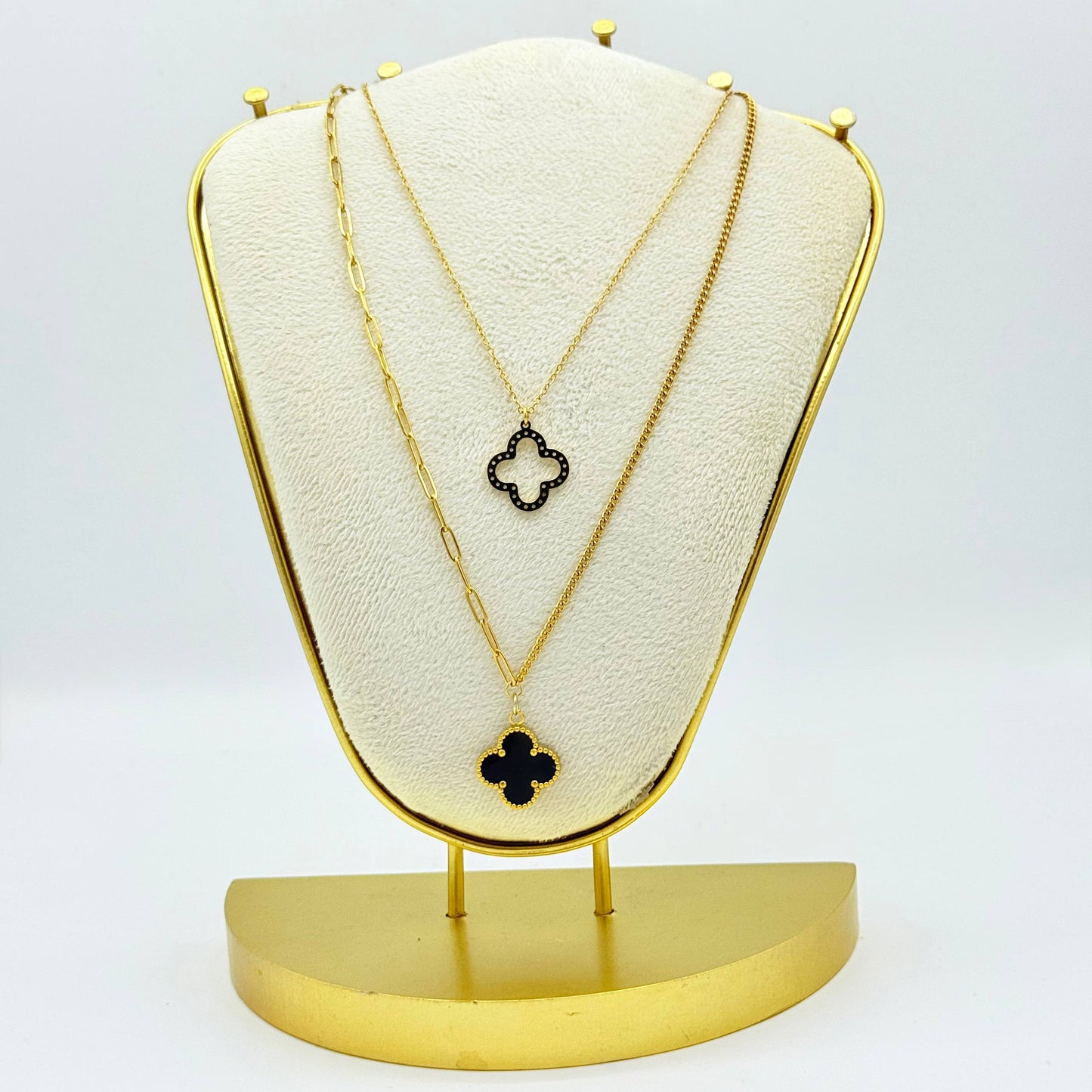 Collar doble de acero