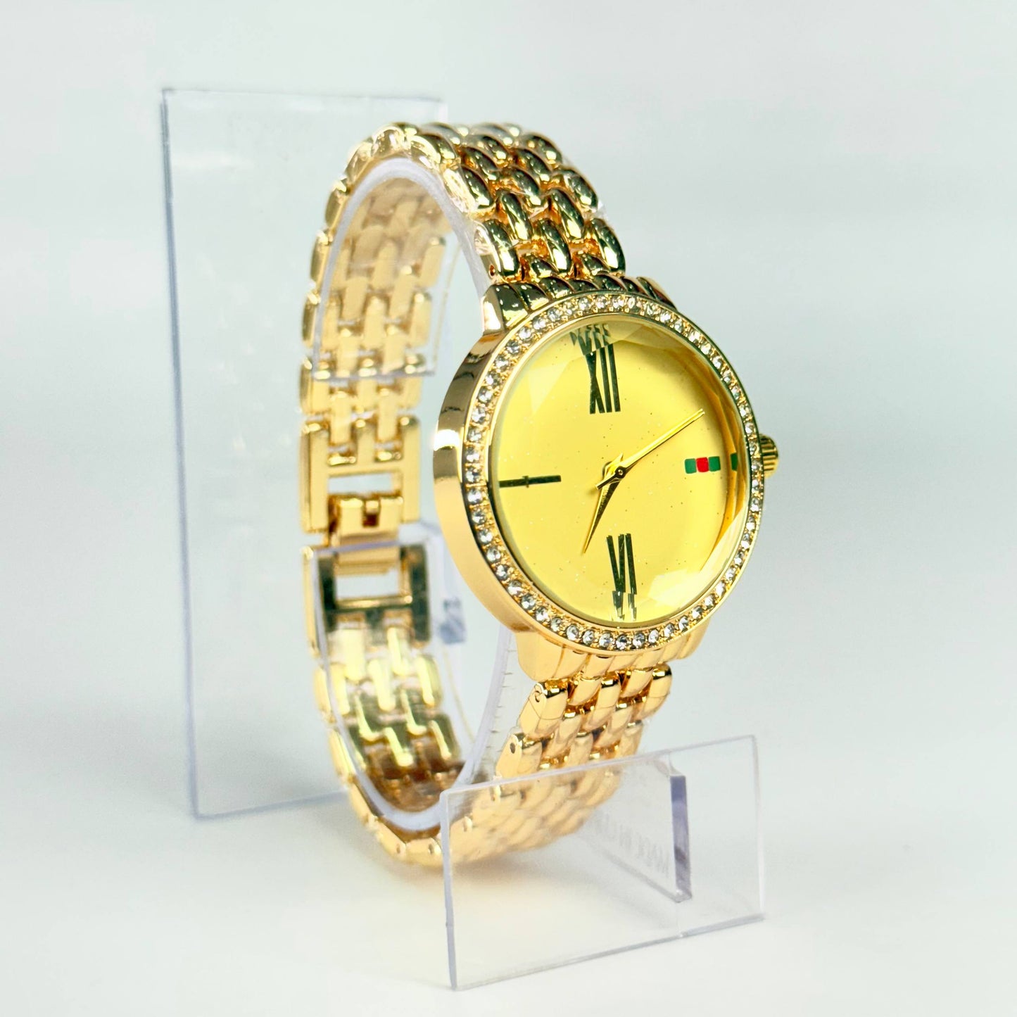 Reloj tommy con pedrerías