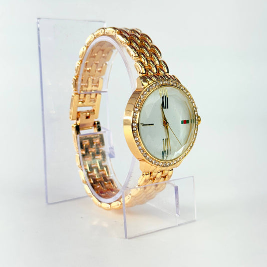 Reloj tommy con pedrerías