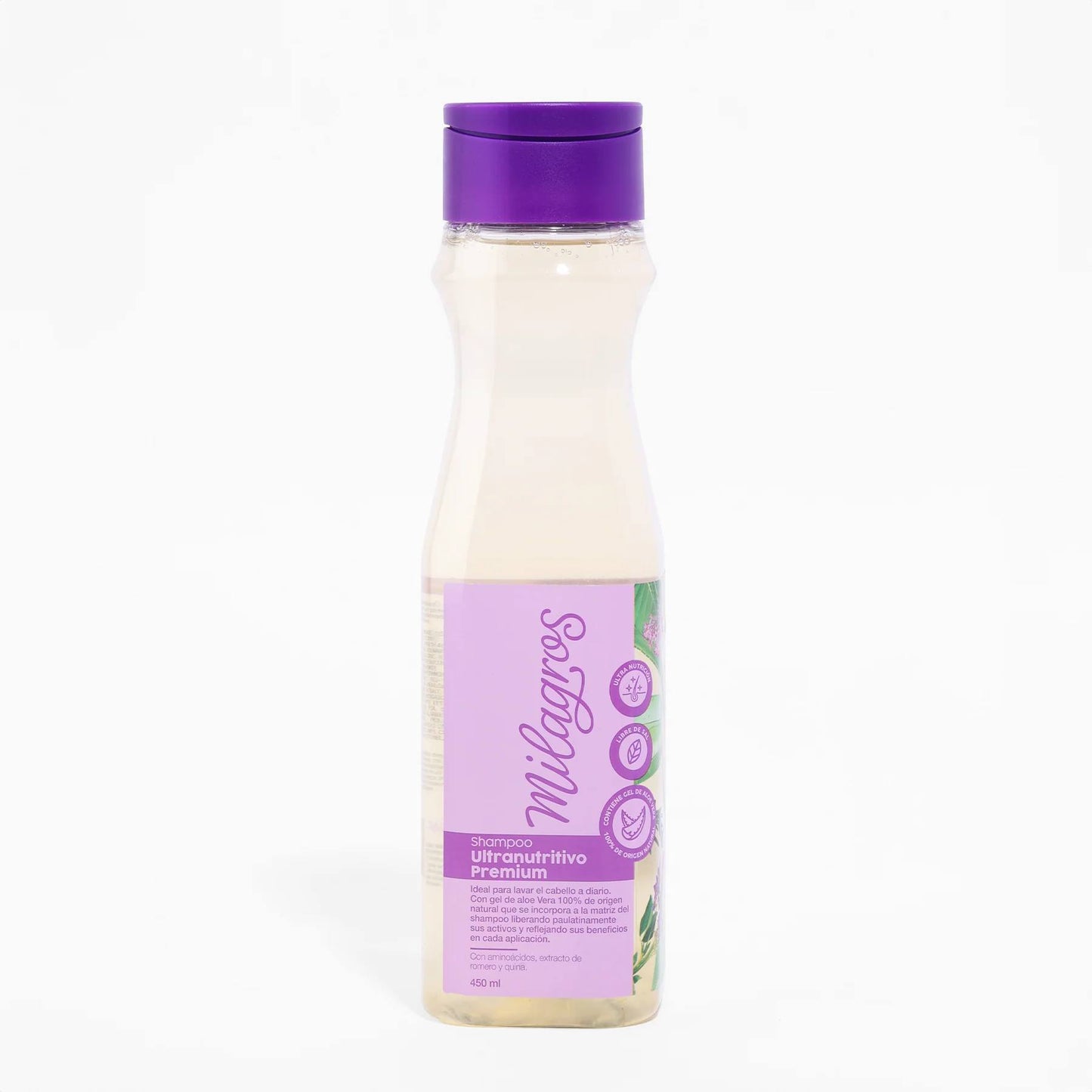 SHAMPOO ULTRANUTRITIVO PREMIUM MILAGROS