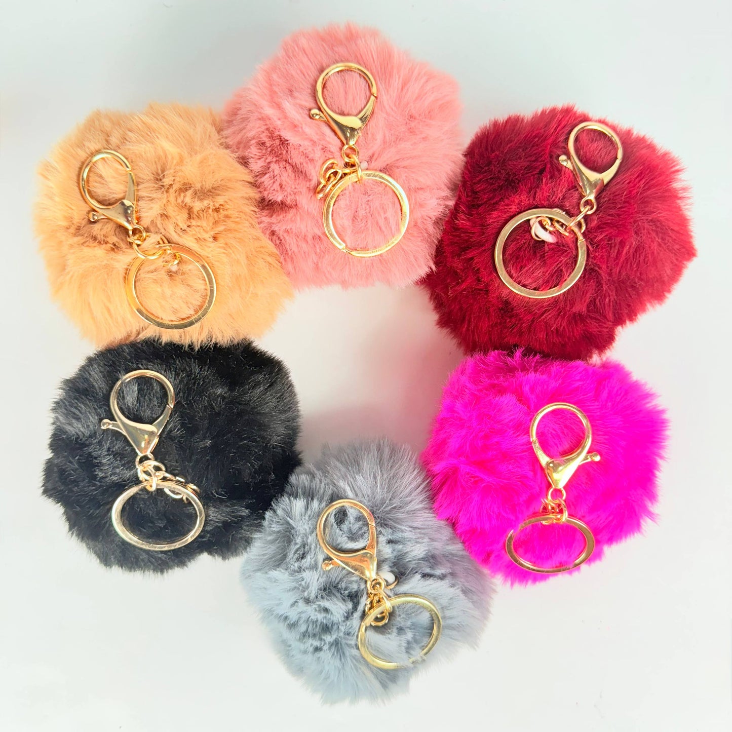 Llavero de pompon