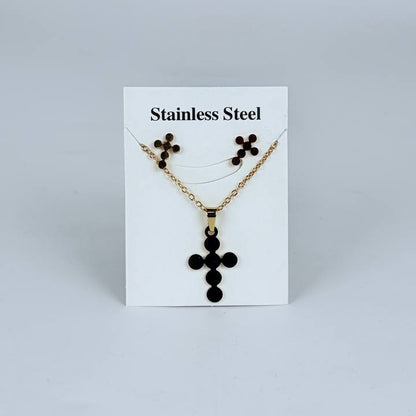 juego cadena + aretes