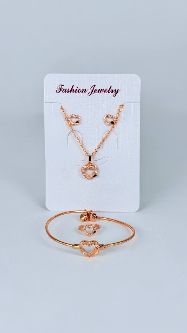 Set de cadena/ pulsera/ arete