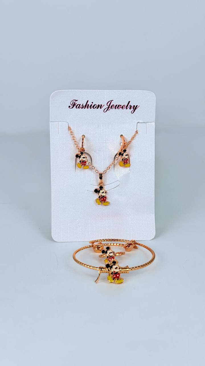 Set de cadena/ pulsera/ arete
