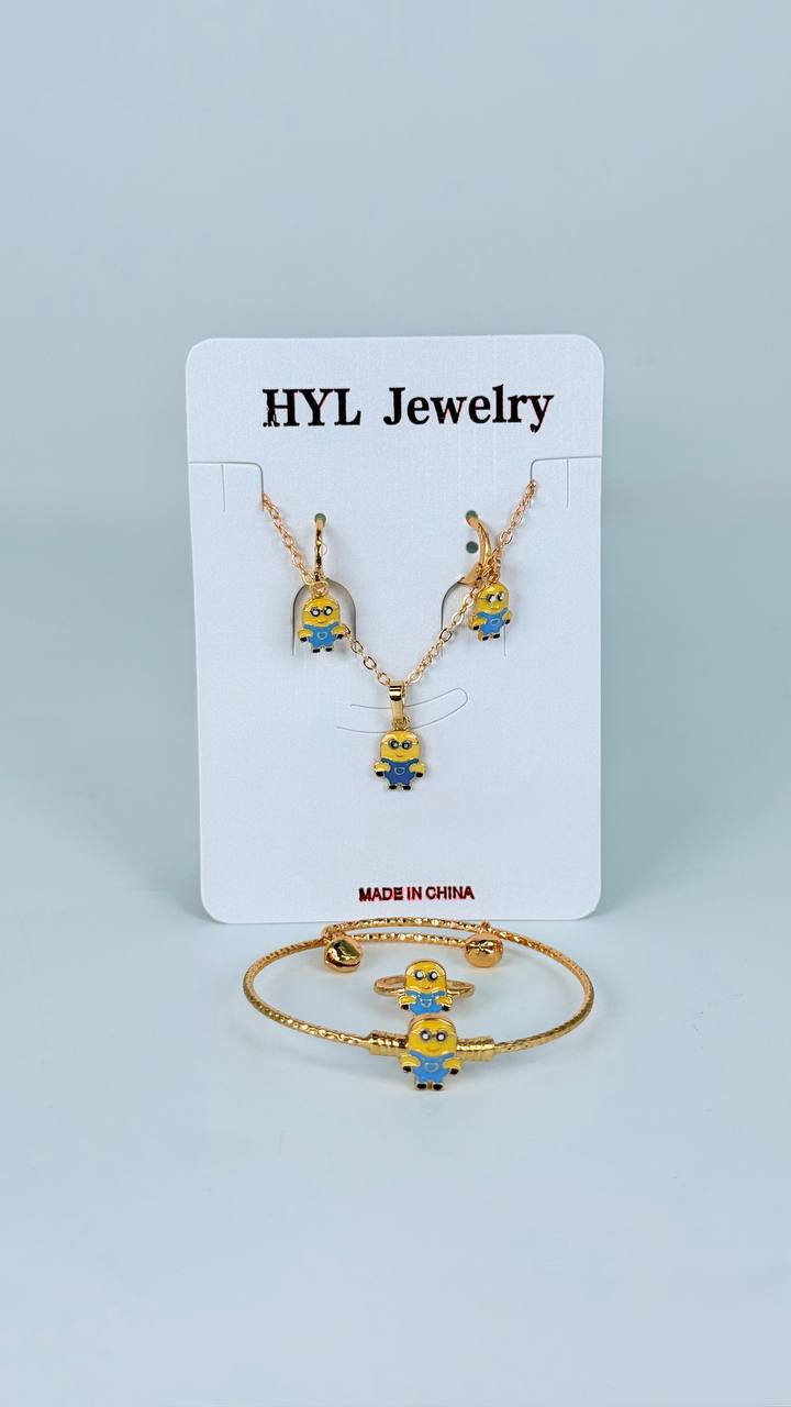 Set de cadena/ pulsera/ arete