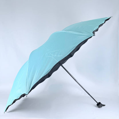 sombrilla de cartera mango negro