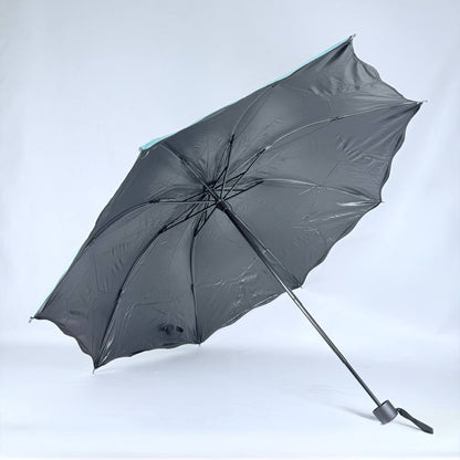 sombrilla de cartera mango negro