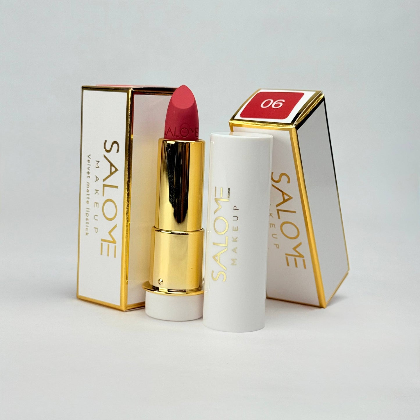 Lápiz labial mate aterciopelado salome