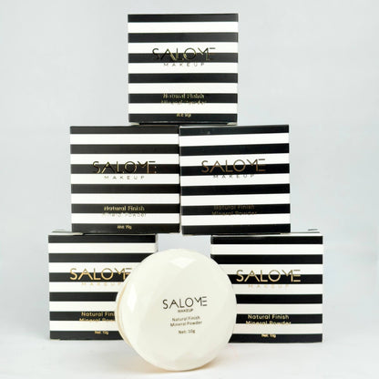 Polvo mineral de acabado natural