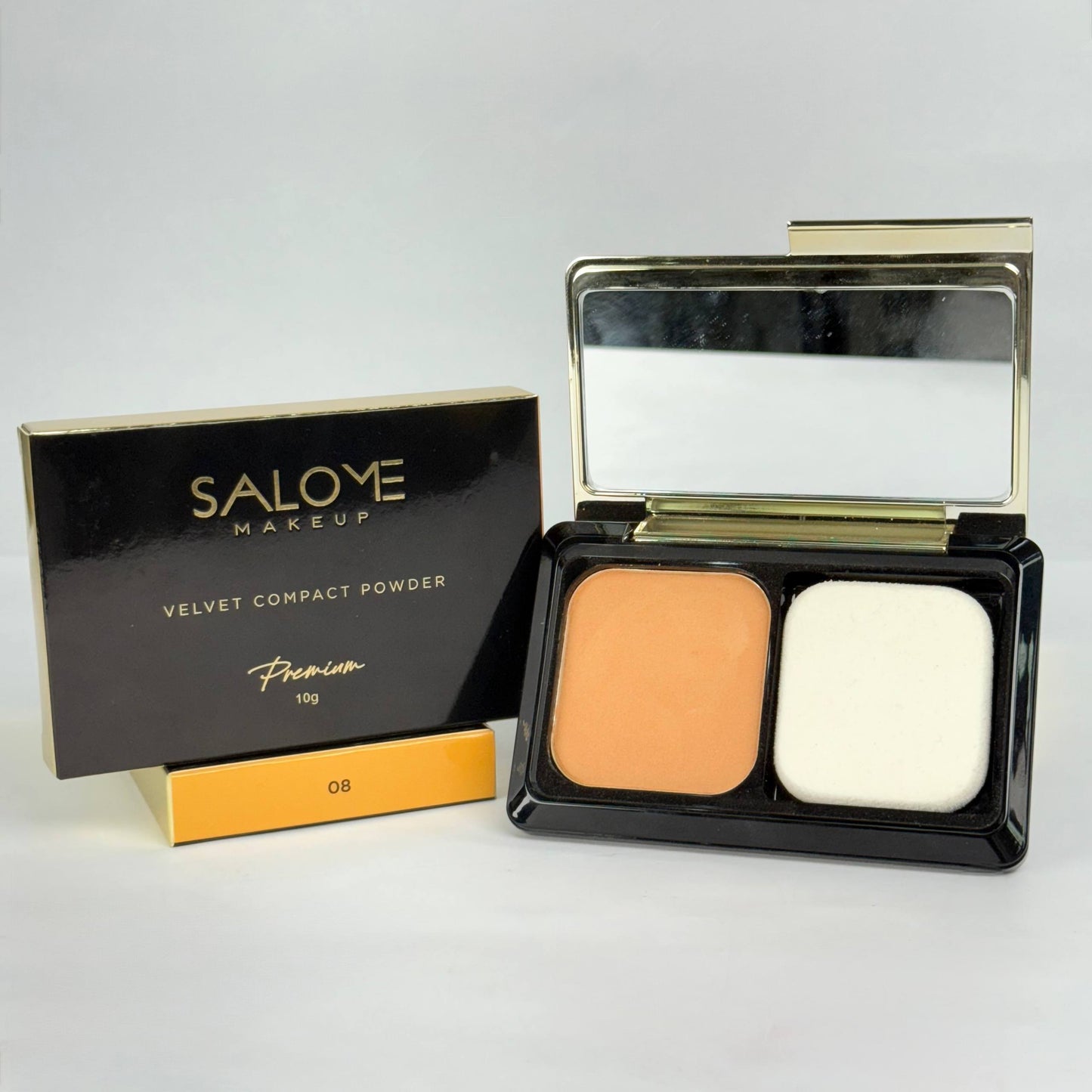 Polvo compacto terciopelo premium