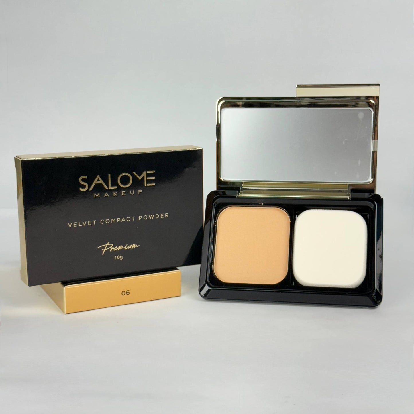 Polvo compacto terciopelo premium