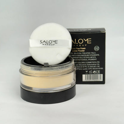 Polvo suelto de acabado ultrafino Salome