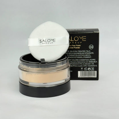 Polvo suelto de acabado ultrafino Salome