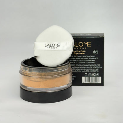 Polvo suelto de acabado ultrafino Salome