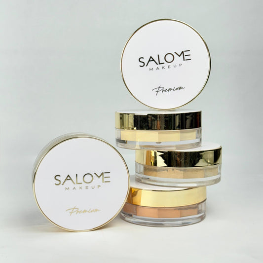 Polvo suelto de acabado natural premium Salome