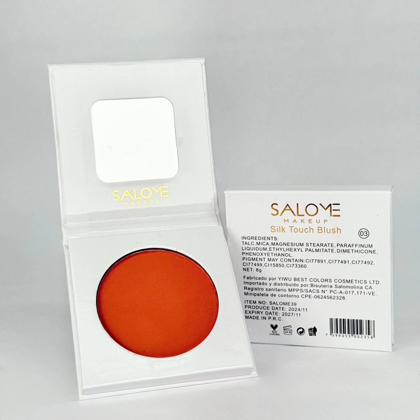 Rubor tacto seda Salome