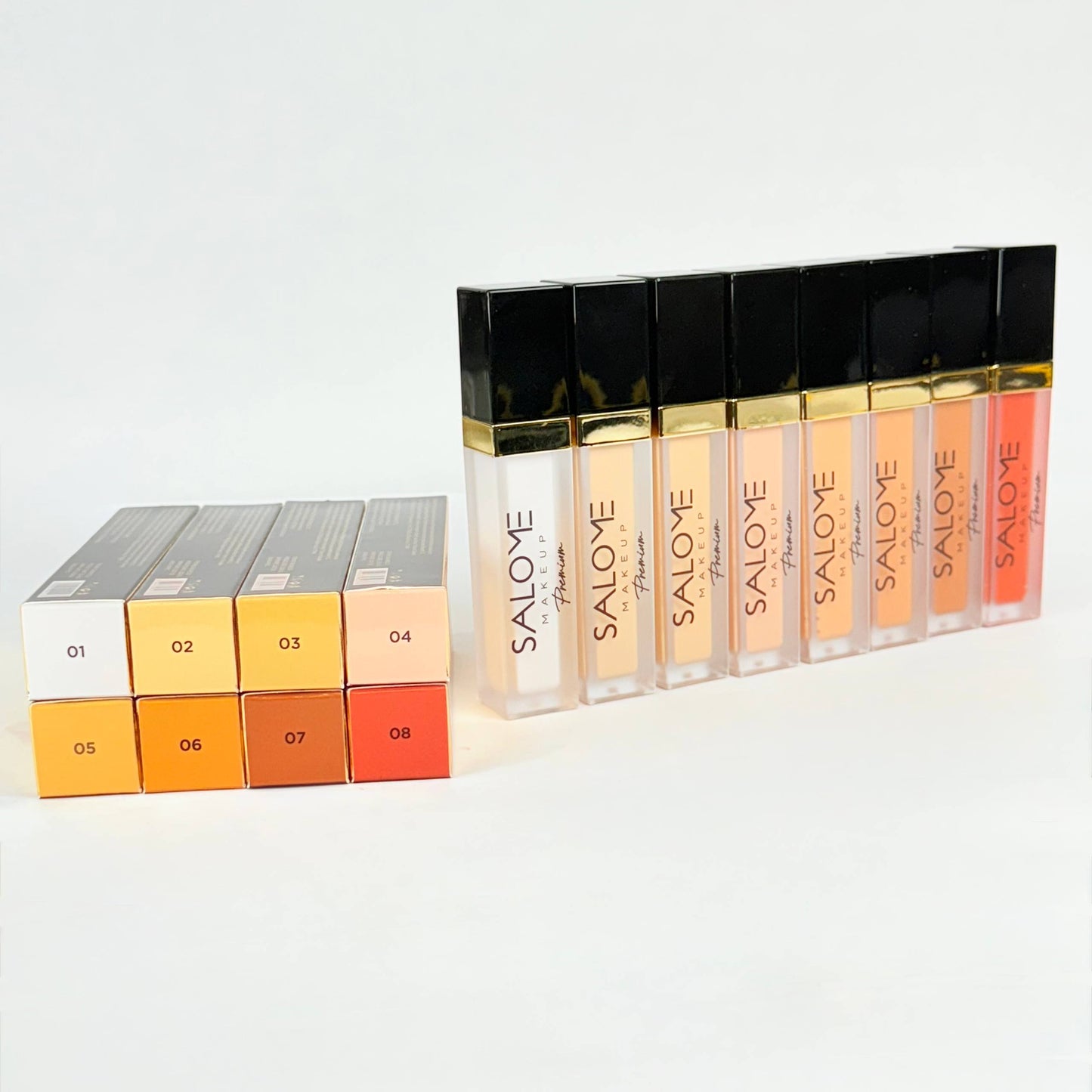 Corrector ligero de alta cobertura premium salome