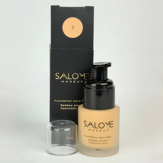 Base  Mate Light, extracto de bambú, ácido hialurónico salome