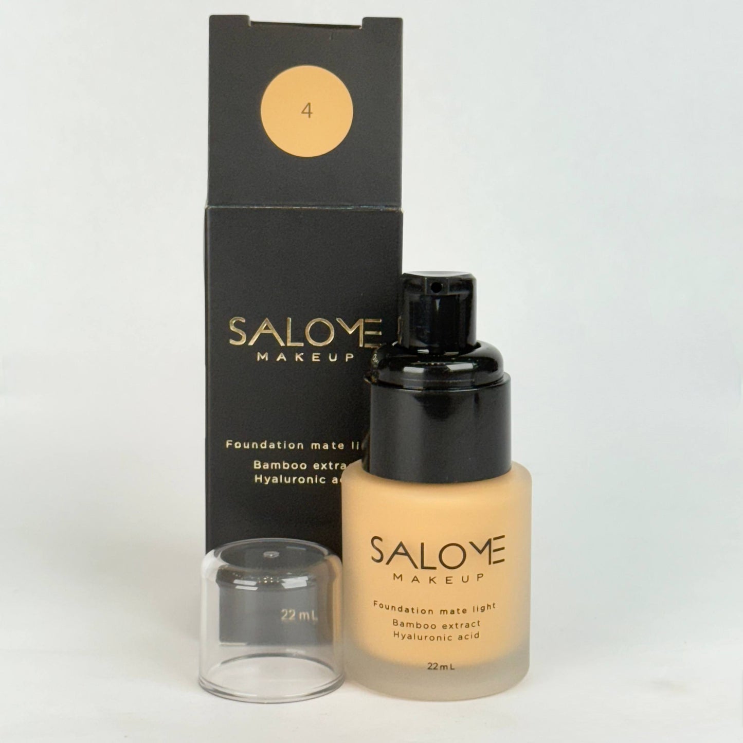 Base  Mate Light, extracto de bambú, ácido hialurónico salome