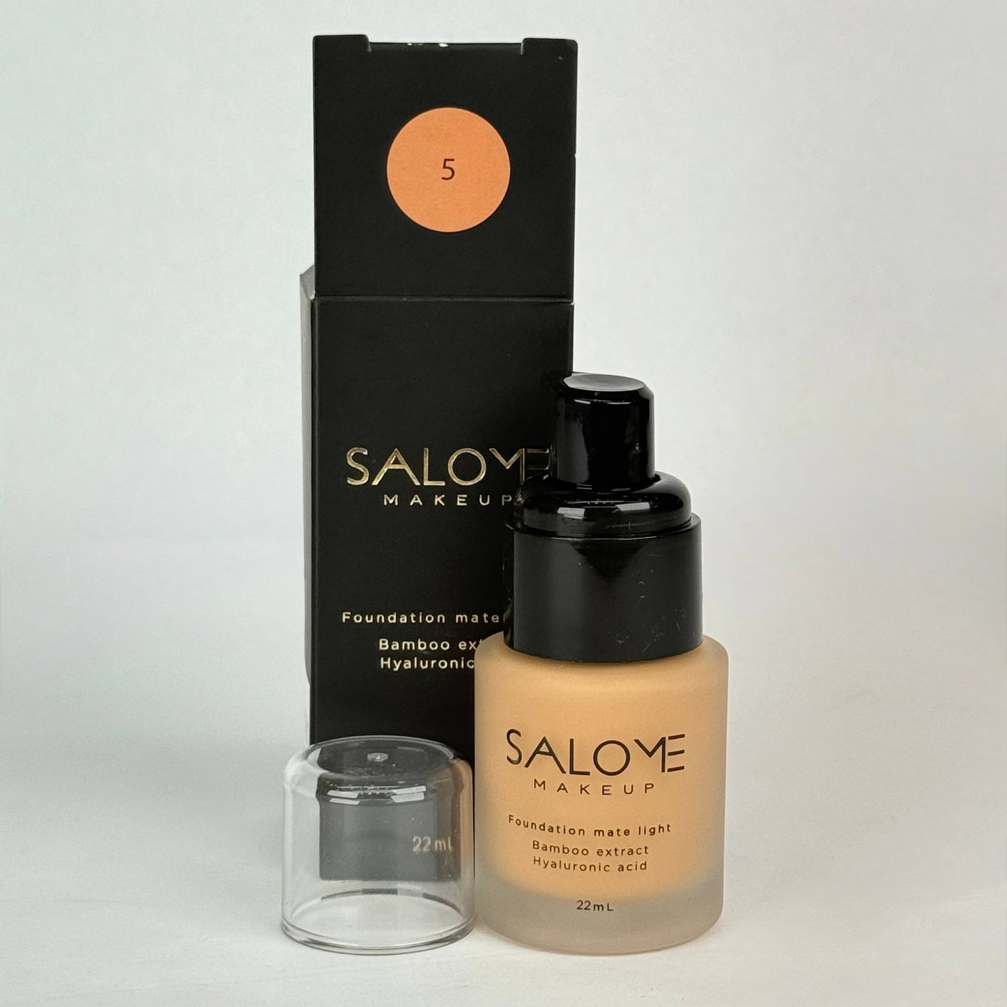 Base  Mate Light, extracto de bambú, ácido hialurónico salome