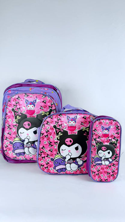 Morrales triple niño/a