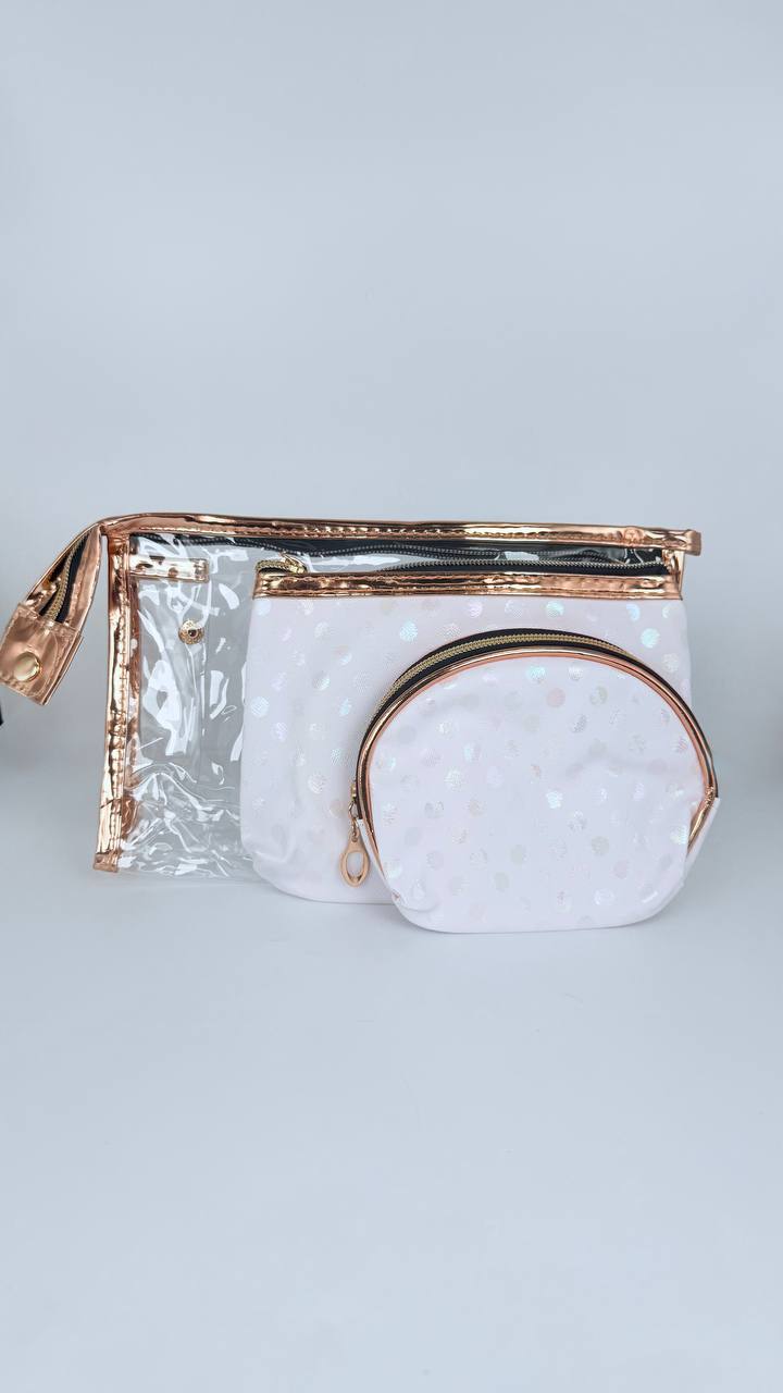 Portacosmeticos triples