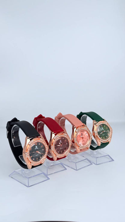 Reloj de dama con piedreria