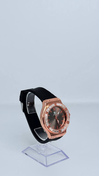 Reloj de dama de colores con piedreria