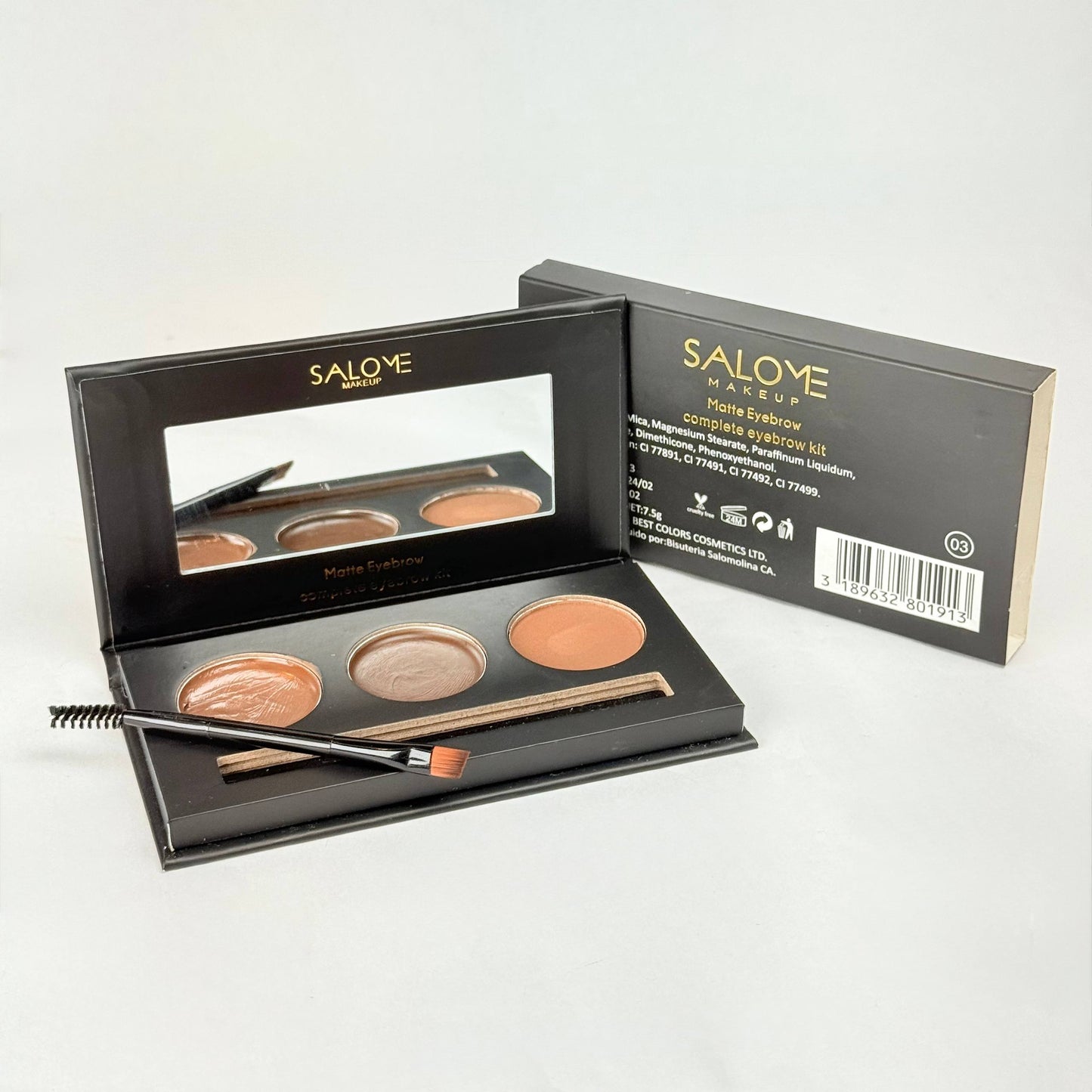 Kit completo para cejas mate salome