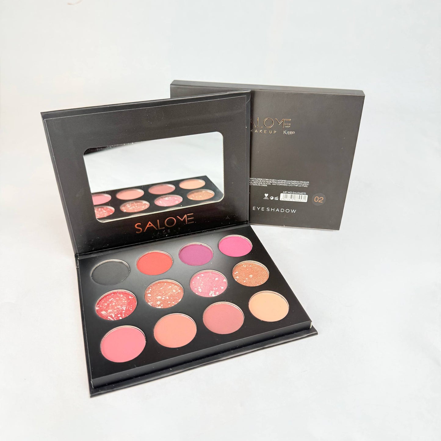 Sombra de ojos de 12 colores salome